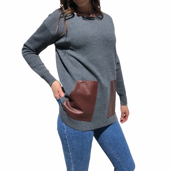 J. Crew- Oversized 100% Merino Wool Sweater - Picture 4 of 8